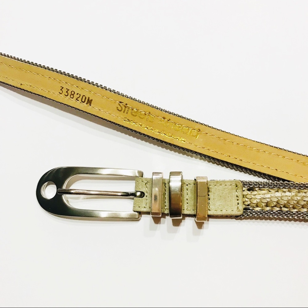 Streets Ahead Python Waist Belt - image 6